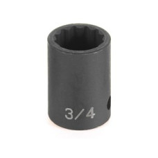 2118M  |  1/2-inch Drive x 18mm 12 Point Standard Length Impact Socket Grey Pneumatic