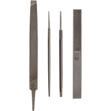 Mercer Industries BFS604-4-Piece Assorted File Set, 6-inch and 8-inch