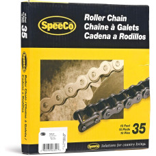 SpeeCo S06351 #35 Roller Chain x 10 Feet with Connecting Link 3/8-inch